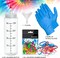 Rit Dye Liquid Hyacinth All-Purpose Dye 8oz, Pixiss Tie Dye Accessories Bundle